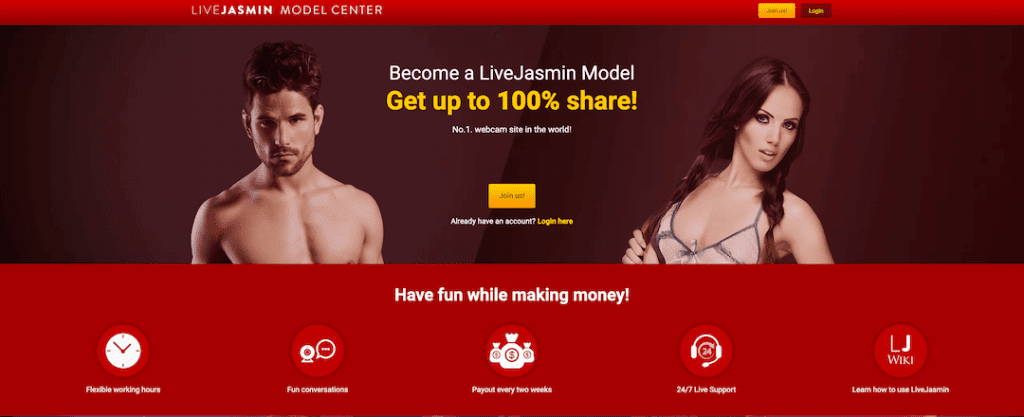 Become a webcam girl and make money online